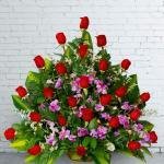 Arreglo De Rosas Aghata · Floristería En Bogotá
