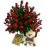 Arreglo De Rosas Conquista · Arreglo Floral A Domicilio