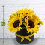 Caja De Girasoles Bogota · Arreglo Floral A Domicilio