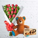 Peluche Rosas Chocolates
