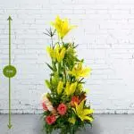 Ramo De Lirios Ikevana · Flores A Domicilio En Bogotá