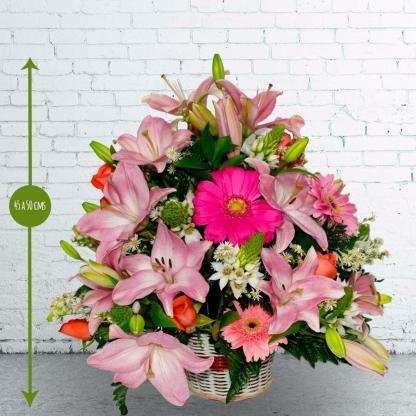 Flores Mes De La Madre 12 Ramo De Lirios Lucia