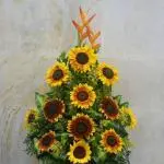 Ramo Girasoles Cardo · Arreglo Floral A Domicilio