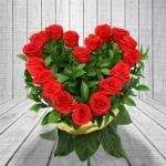 Ramo Rosas Corazon Forever · Arreglo floral a domicilio