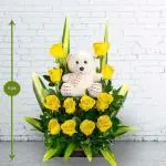 Rosas Conny Amarillo · Ramos Y Arreglos Florales — Bogotá