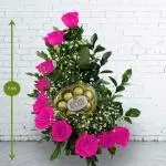 Rosas Rosaly Fucsia · Floristería Online Floresya