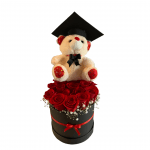Baul 18 Rosas Graduacion · Floristería Online Floresya