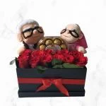 Caja Rosas Amor Eterno · Flores Frescas En Bogotá