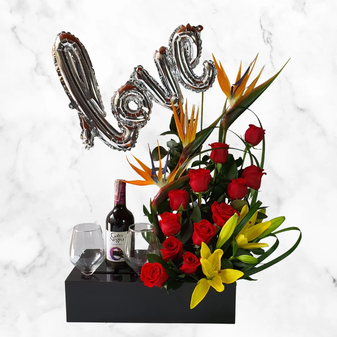 Ramo Exotico Amor Vino