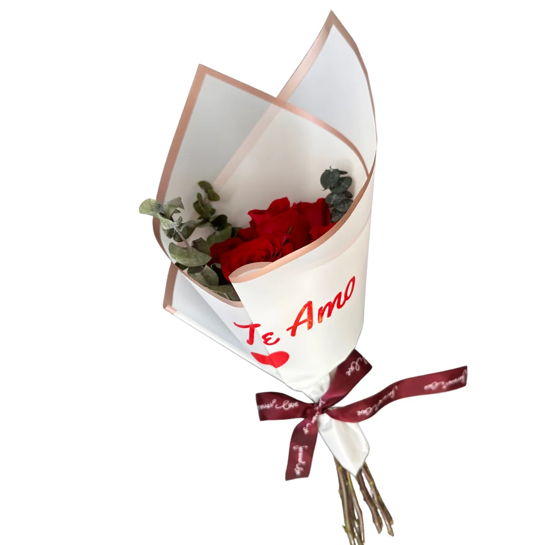 Ramo De Rosas Rojas Te Amo - Imagen 4