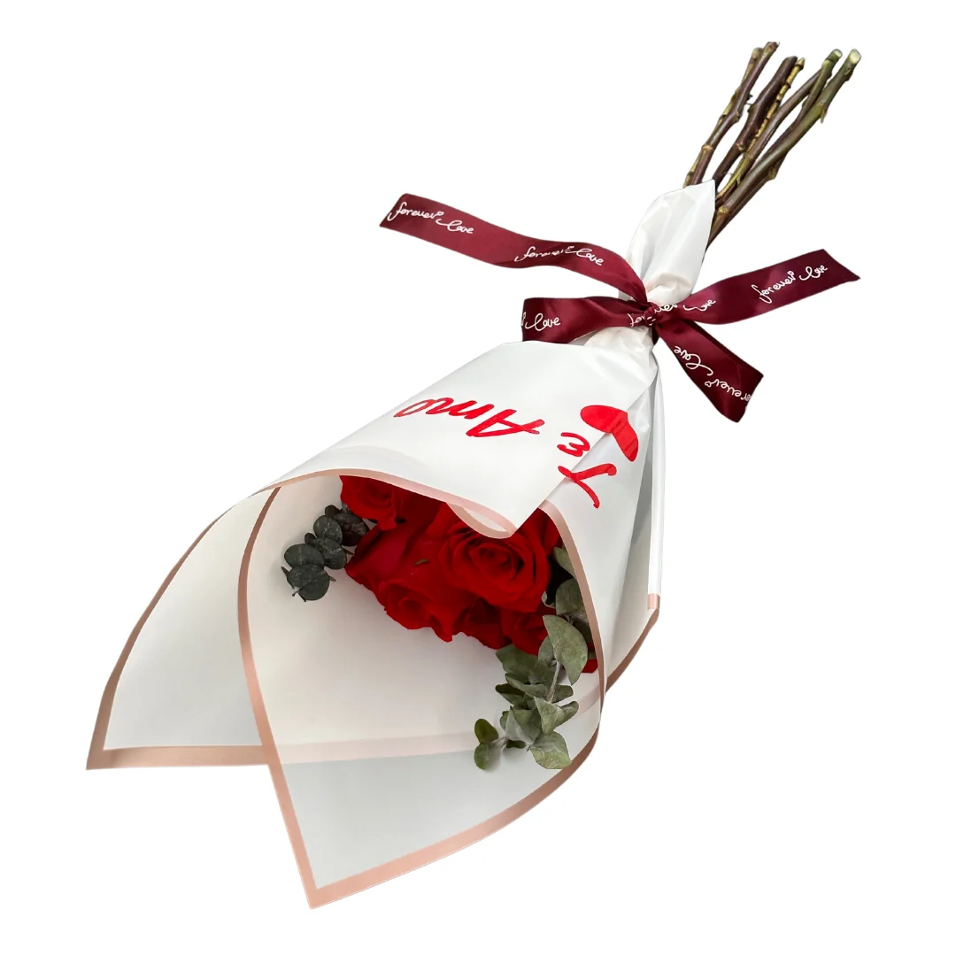 Ramo De Rosas Rojas Te Amo - Imagen 3