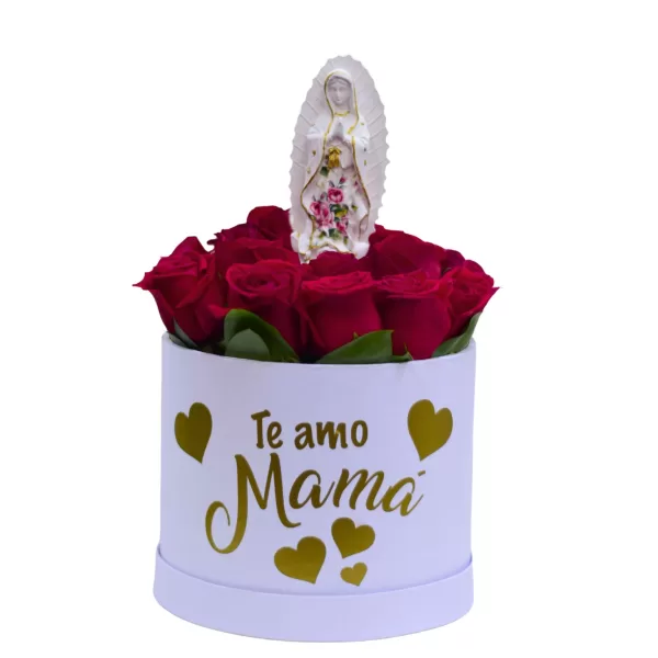 Baul Rosas Rojas + Virgen