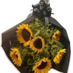 bouquet de girasoles
