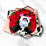Ramo Rosas Peluche Vaca