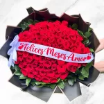 Ramo 100 Rosas Felices Meses
