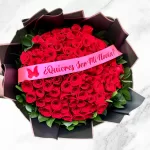 Ramo 100 Rosas Novia · Ramos Y Arreglos Florales — Bogotá