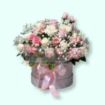 Caja De Rosas Señorita · Arreglo Floral A Domicilio