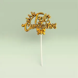 Pin Decorativo Feliz Cumpleaños