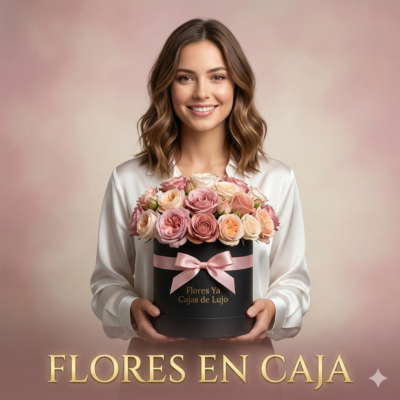 Flores en caja