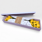 Rosas Amarillas Premium En Caja X 24